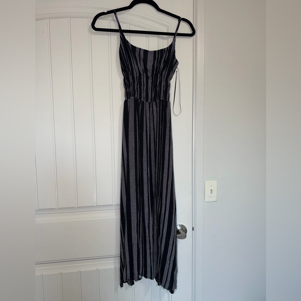 1. State Monochrome Striped Camisole